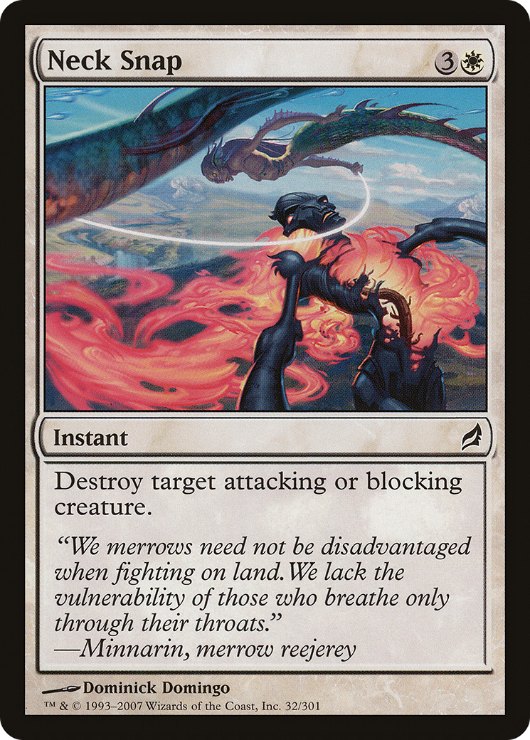 Neck Snap (LRW-032) [Lorwyn] Foil MTG Single Wizards of the Coast