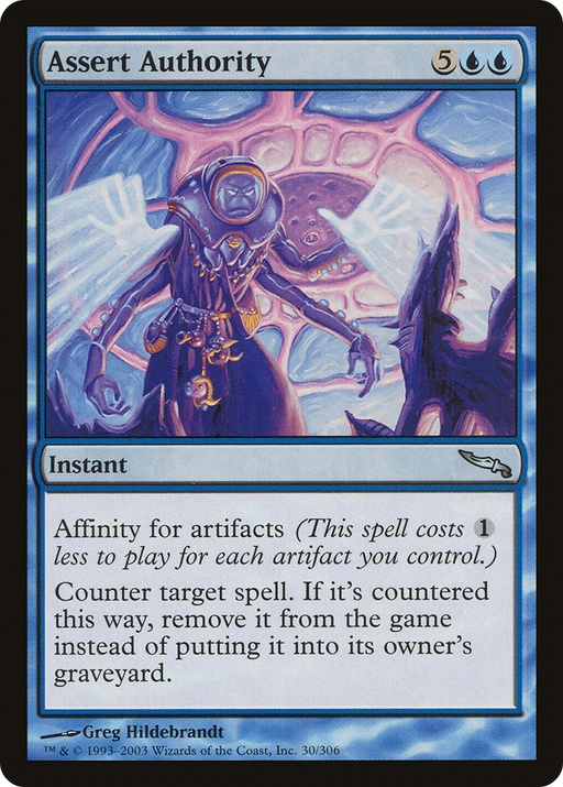 Assert Authority (MRD-030) [Mirrodin] MTG Single Wizards of the Coast
