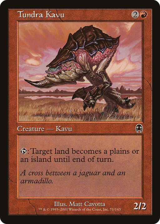 Tundra Kavu (APC-071) [Apocalypse] Foil MTG Single Wizards of the Coast