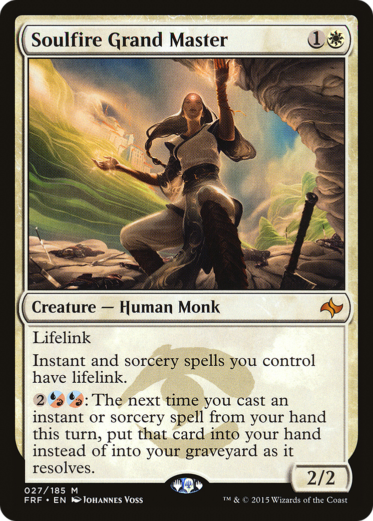 Soulfire Grand Master (FRF-027) [Fate Reforged] MTG Single Wizards of the Coast