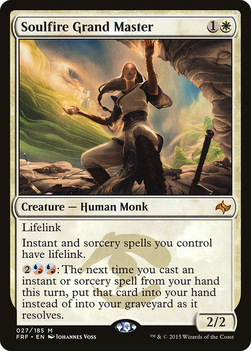 Soulfire Grand Master (FRF-027) [Fate Reforged] MTG Single Wizards of the Coast