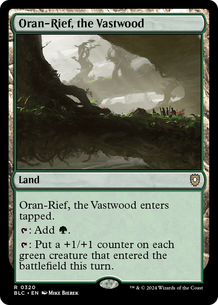 Oran-Rief, the Vastwood (BLC-320) [Bloomburrow Commander] MTG Single Wizards of the Coast