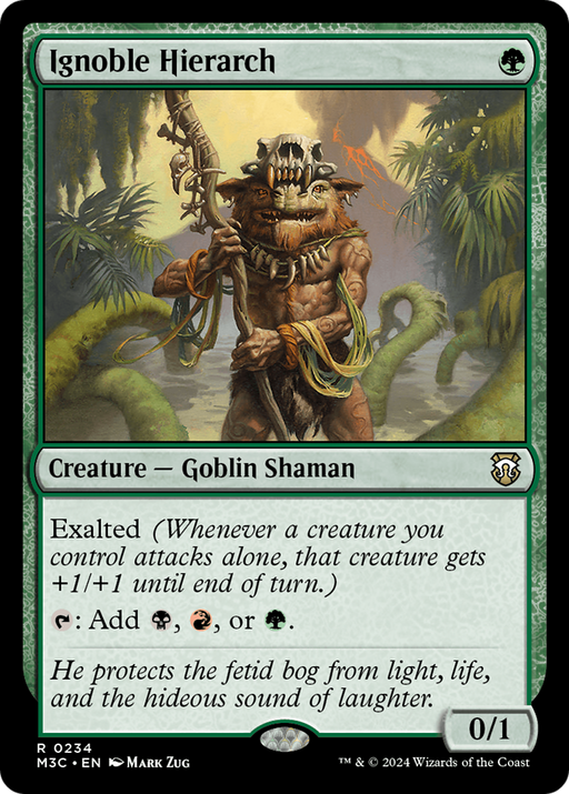 Ignoble Hierarch (M3C-234) [Modern Horizons 3 Commander] MTG Single Wizards of the Coast
