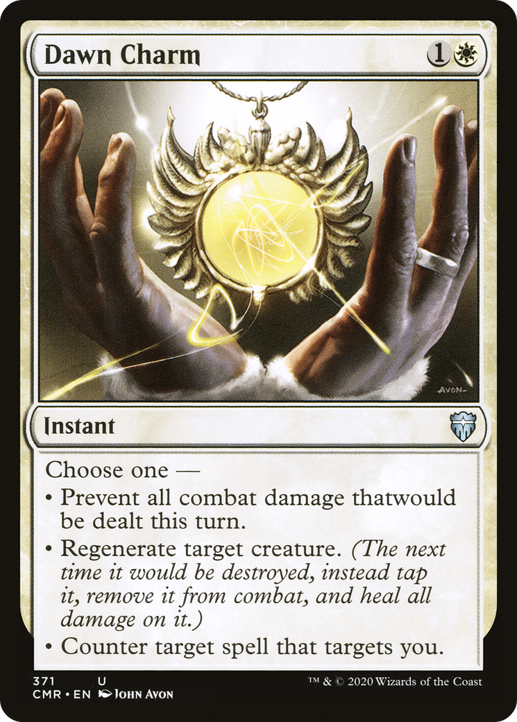 Dawn Charm (CMR-371) [Commander Legends] MTG Single Wizards of the Coast