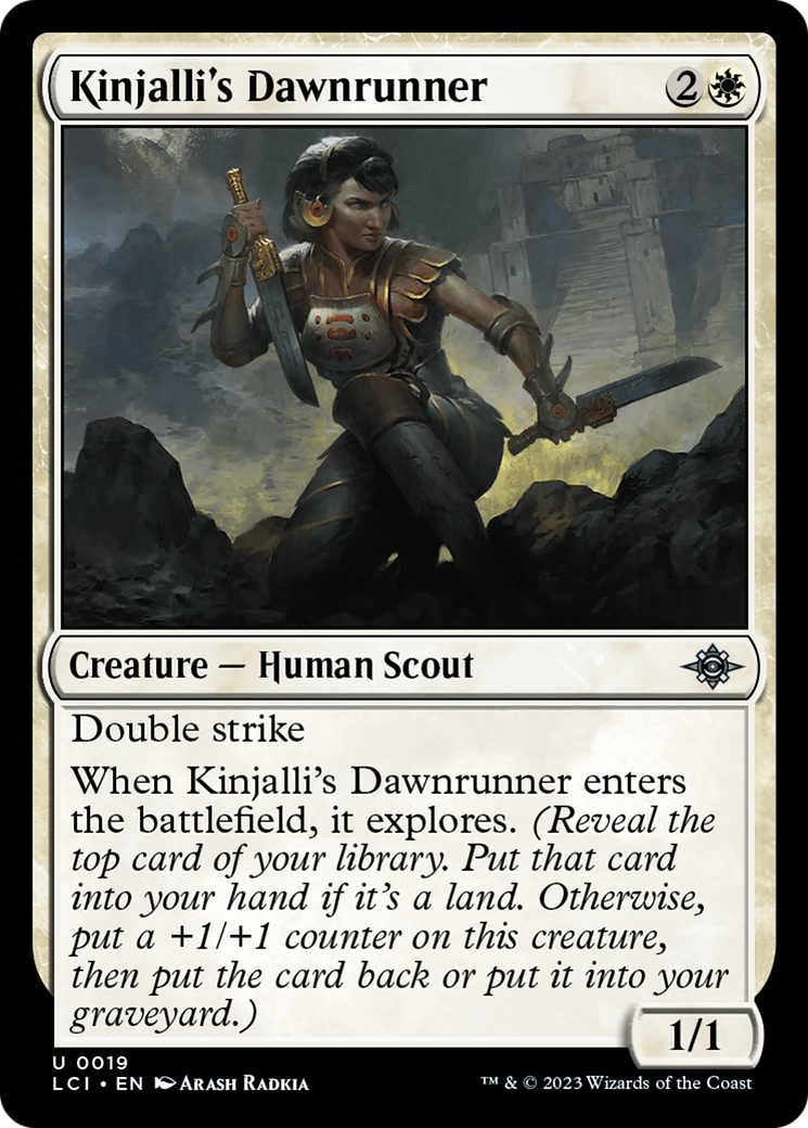 Kinjalli's Dawnrunner (LCI-019) [The Lost Caverns of Ixalan] Foil MTG Single Wizards of the Coast