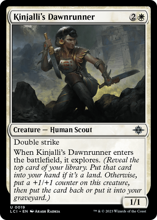 Kinjalli's Dawnrunner (LCI-019) [The Lost Caverns of Ixalan] Foil MTG Single Wizards of the Coast