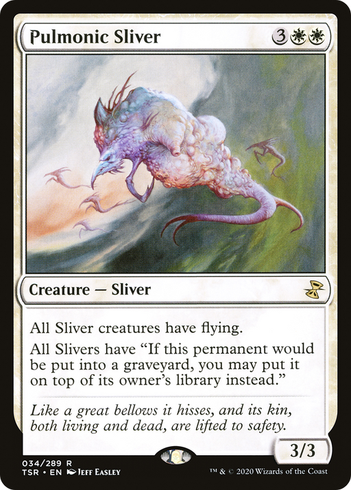 Pulmonic Sliver (TSR-034) [Time Spiral Remastered] MTG Single Wizards of the Coast