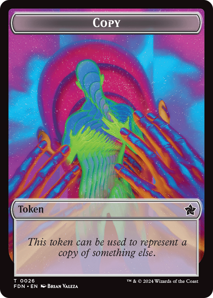 Copy (TFDN-026) [Tokens] Foundations Tokens MTG Single Wizards of the Coast