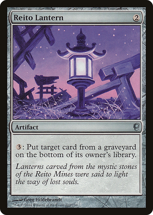 Reito Lantern (CNS-202) [Conspiracy] Foil MTG Single Wizards of the Coast