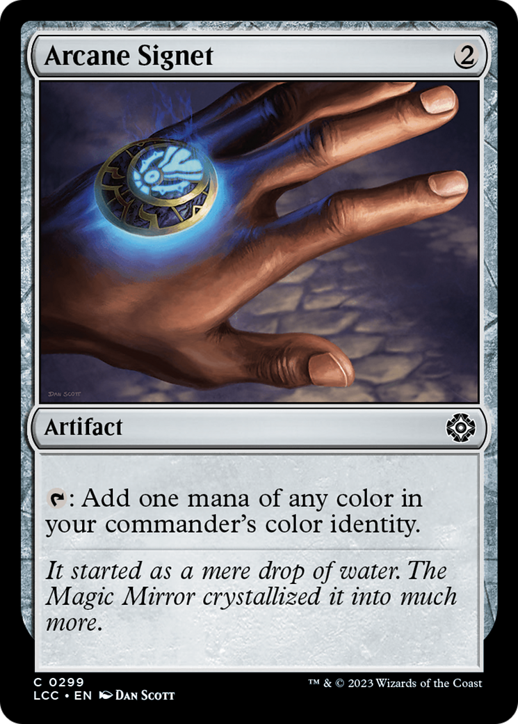 Arcane Signet (LCC-299) [The Lost Caverns of Ixalan Commander] MTG Single Wizards of the Coast