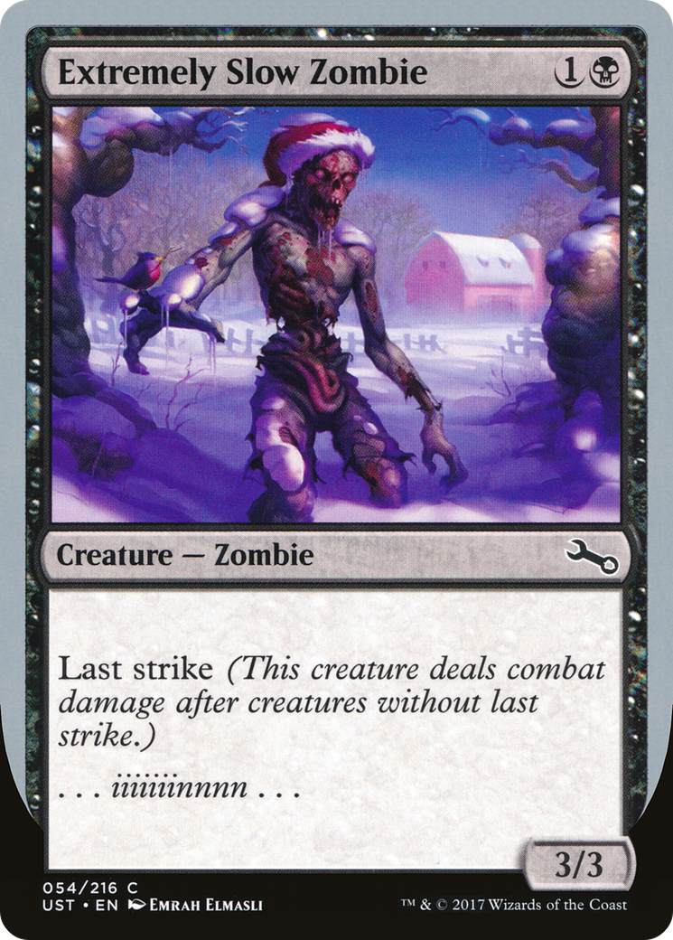 Extremely Slow Zombie (C) (UST-054) [Unstable] MTG Single Wizards of the Coast