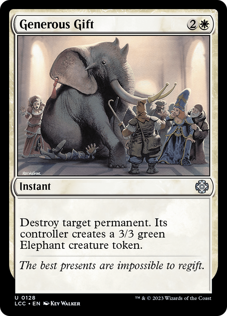 Generous Gift (LCC-128) [The Lost Caverns of Ixalan Commander] MTG Single Wizards of the Coast