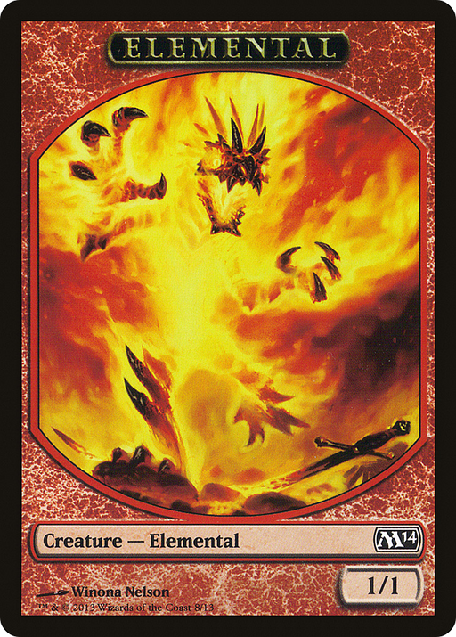 Elemental Token (8) (M14-008) [Tokens] Magic 2014 Tokens MTG Single Wizards of the Coast