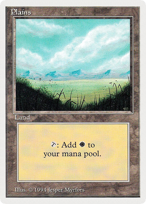 Plains (SUM-292) [Misc] Summer Magic / Edgar MTG Single Wizards of the Coast