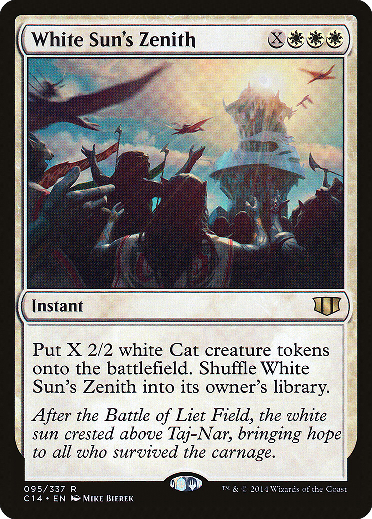 White Sun's Zenith (C14-095) [Commander 2014] MTG Single Wizards of the Coast