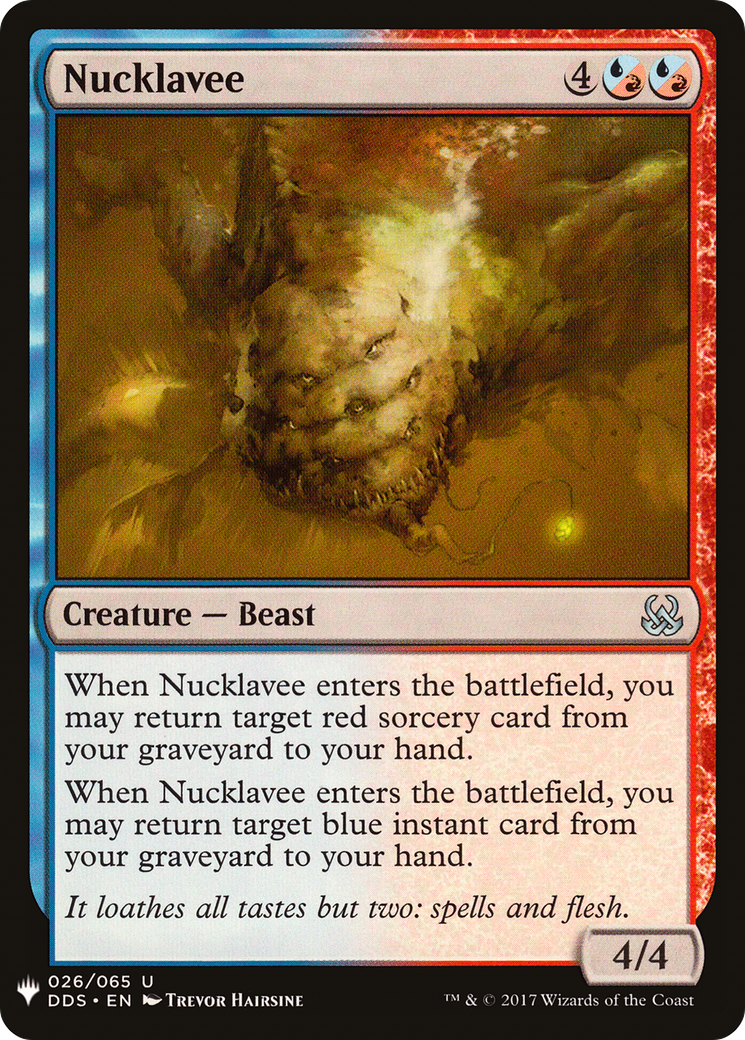 Nucklavee (LIST-DDS-26) [Mystery Booster] The List MTG Single Wizards of the Coast