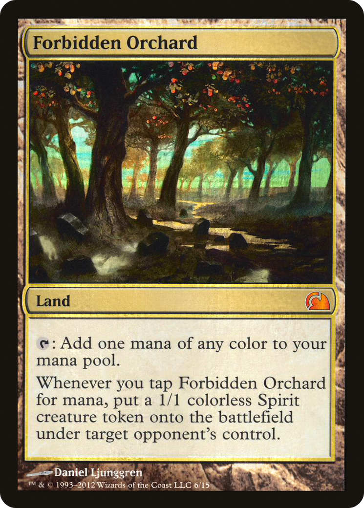 Forbidden Orchard (V12-006) [Misc] From the Vault: Realms Foil MTG Single Wizards of the Coast