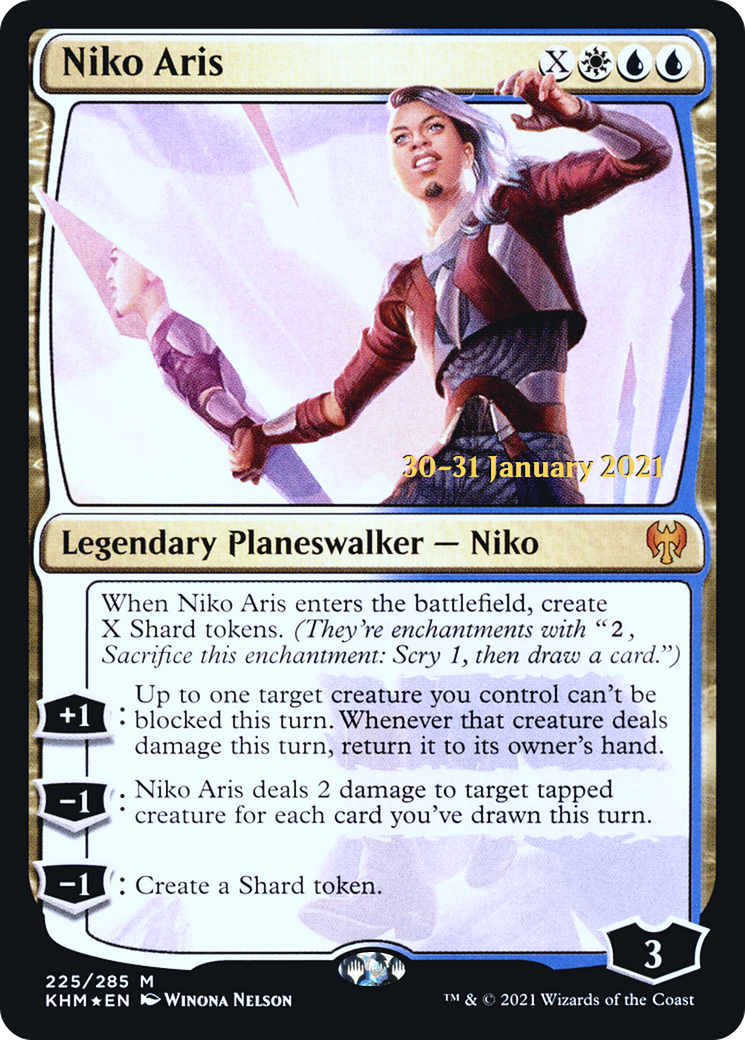 Niko Aris (PRE-225) [Kaldheim Promos] Foil MTG Single Wizards of the Coast