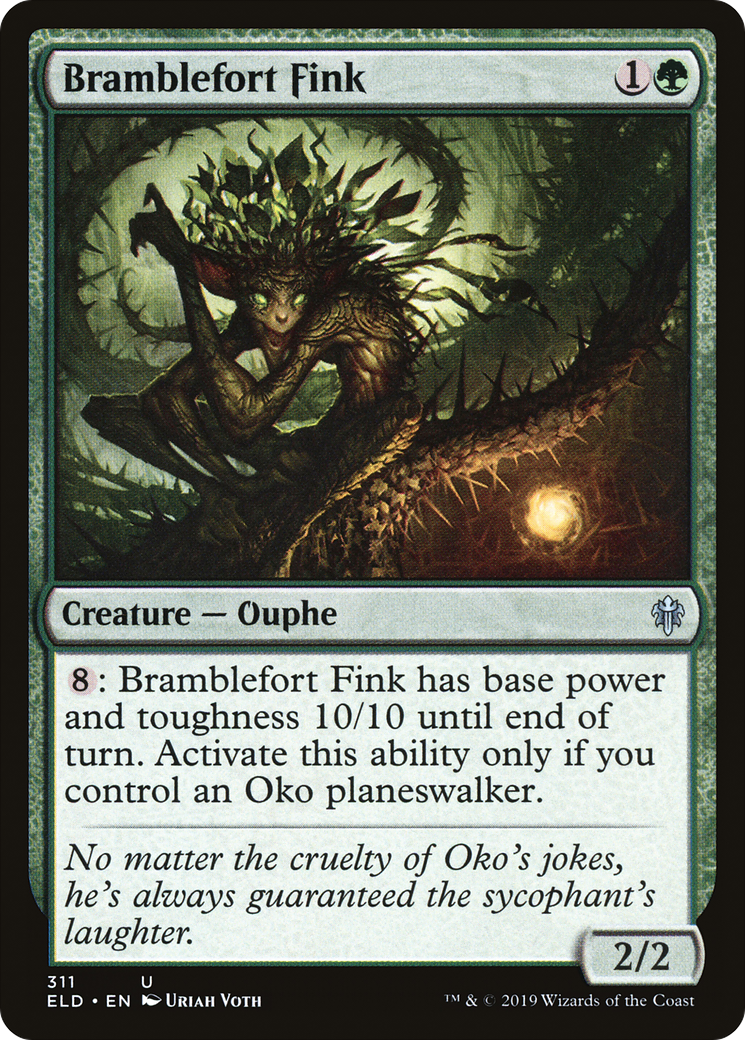 Bramblefort Fink (ELD-311) [Throne of Eldraine] MTG Single Wizards of the Coast