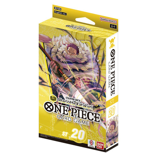 One Piece: Starter Deck - Yellow Charlotte Katakuri [ST-20] (Limit 2 Per Customer) One Piece Sealed Bandai