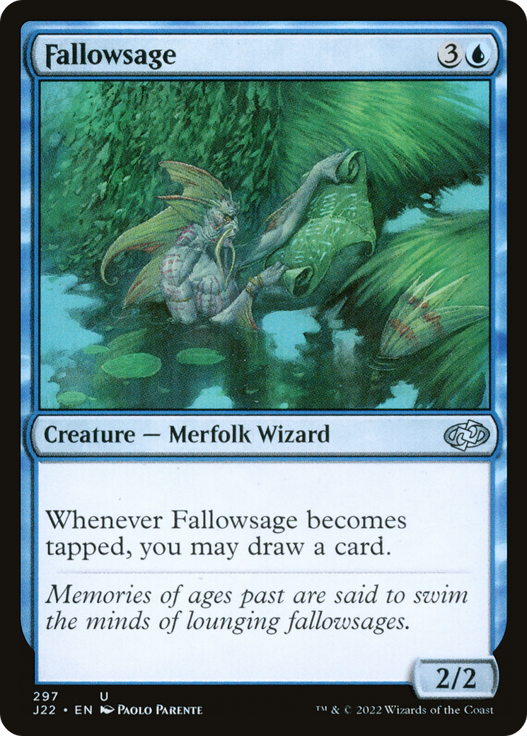 Fallowsage (J22-297) [Jumpstart 2022] MTG Single Wizards of the Coast