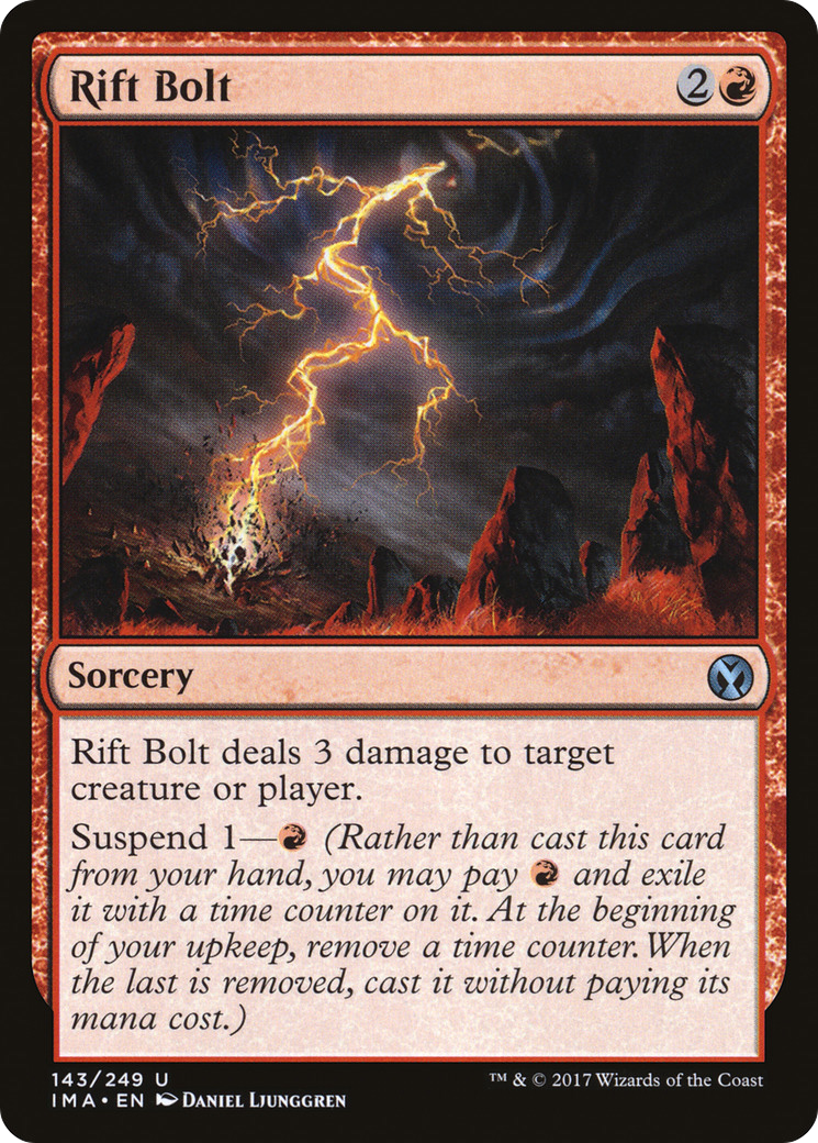 Rift Bolt (IMA-143) [Iconic Masters] MTG Single Wizards of the Coast