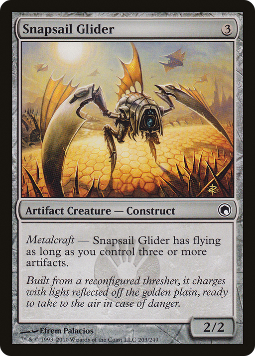 Snapsail Glider (SOM-203) [Scars of Mirrodin] MTG Single Wizards of the Coast