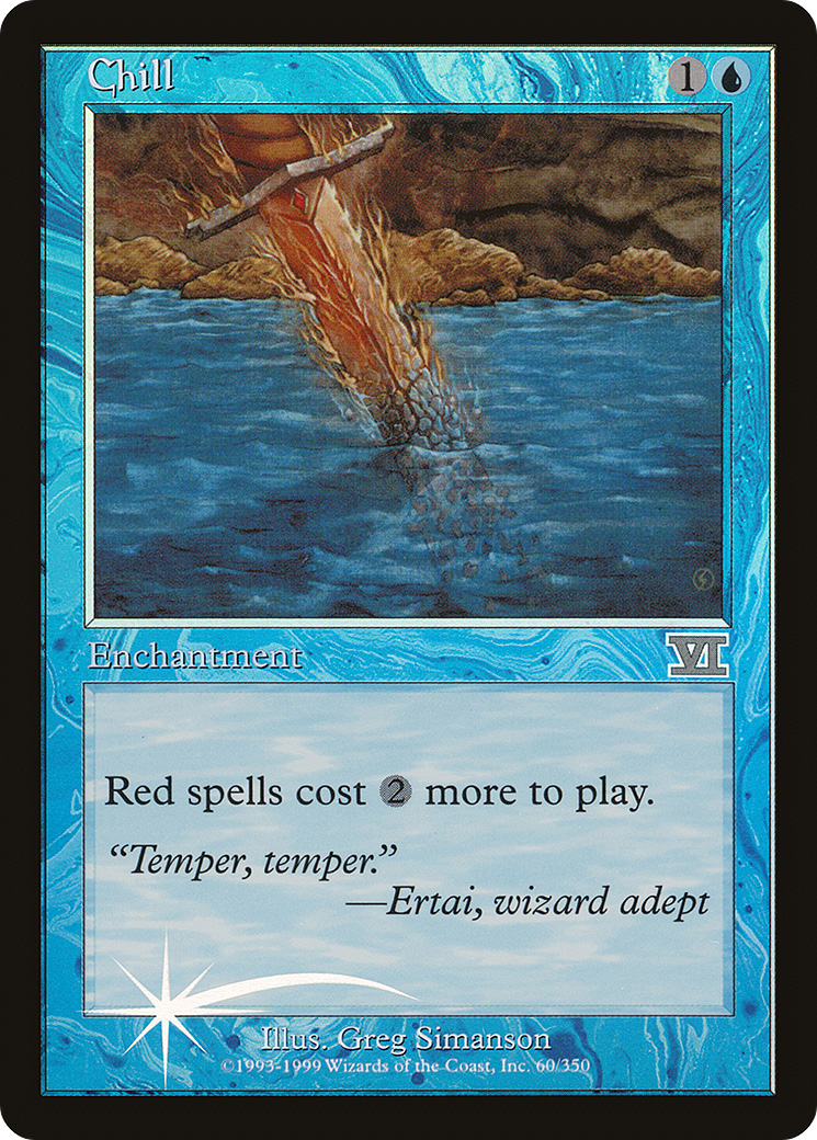 Chill (ARENA-) [Misc] Arena League 2000 Foil MTG Single Wizards of the Coast