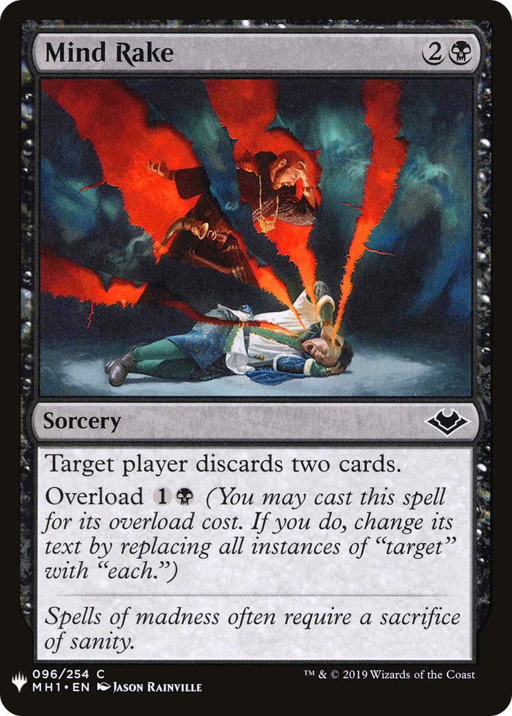 Mind Rake (LIST-MH1-96) [Mystery Booster] The List MTG Single Wizards of the Coast