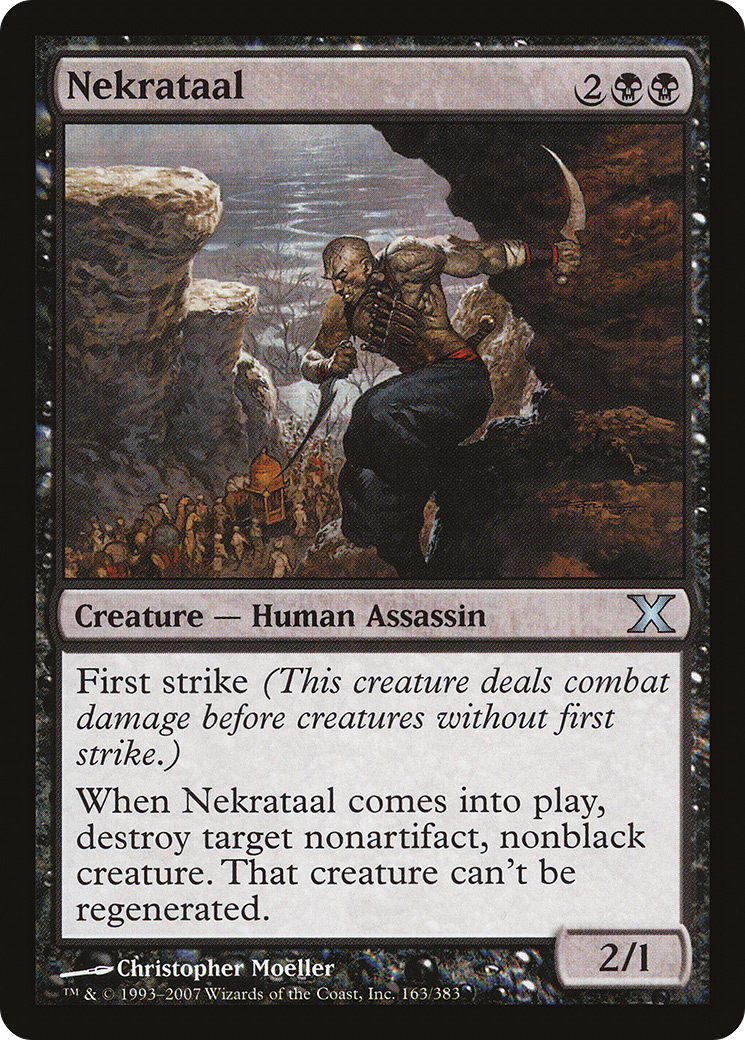 Nekrataal (10E-163) [Tenth Edition] MTG Single Wizards of the Coast