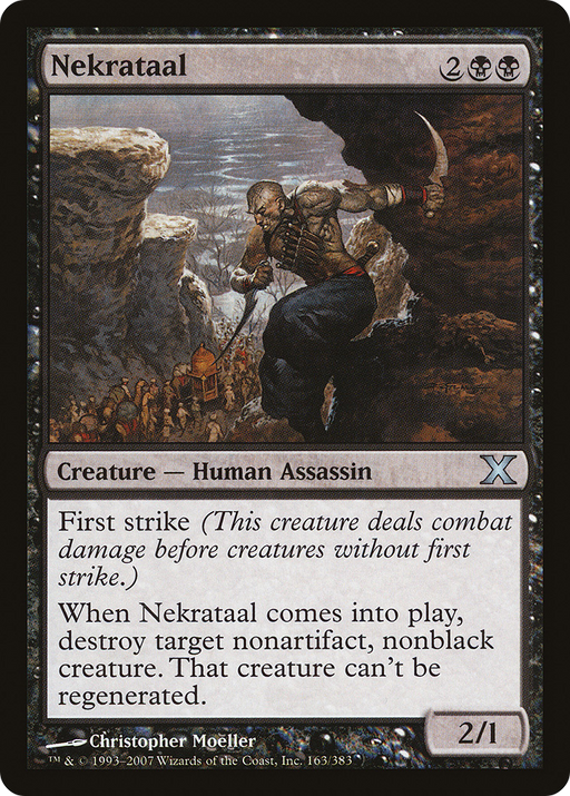 Nekrataal (10E-163) [Tenth Edition] MTG Single Wizards of the Coast