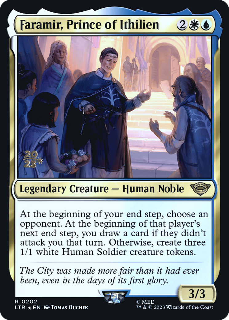 Faramir, Prince of Ithilien (PRE-202) [Tales of Middle-earth Promos] Foil MTG Single Wizards of the Coast