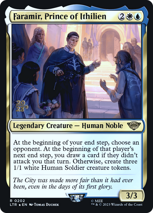 Faramir, Prince of Ithilien (PRE-202) [Tales of Middle-earth Promos] Foil MTG Single Wizards of the Coast