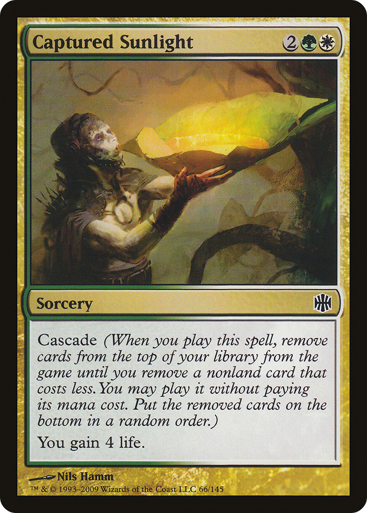 Captured Sunlight (ARB-066) [Alara Reborn] Foil MTG Single Wizards of the Coast