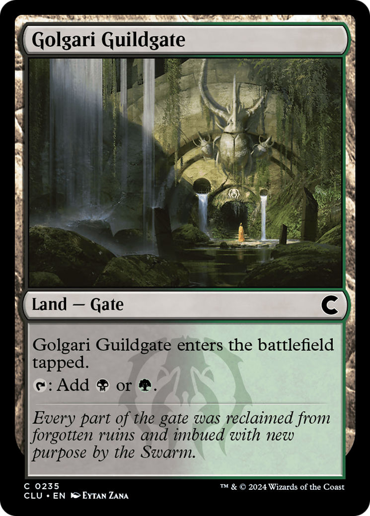 Golgari Guildgate (CLU-235) [Ravnica: Clue Edition] MTG Single Wizards of the Coast