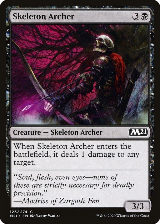 Skeleton Archer (M21-123) [Core Set 2021] MTG Single Wizards of the Coast