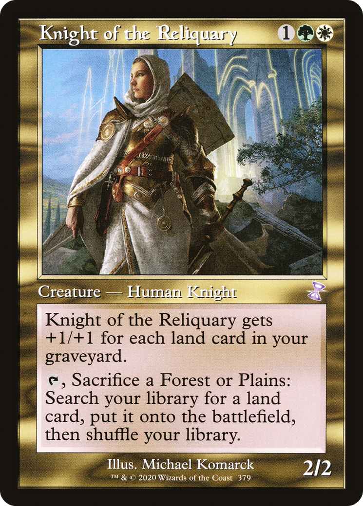 Knight of the Reliquary (TSR-379) [Time Spiral Remastered] Foil MTG Single Wizards of the Coast
