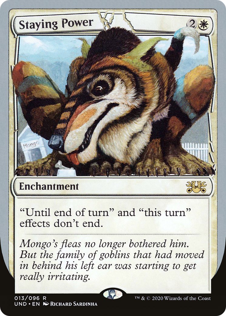 Staying Power (UND-013) [Unsanctioned] MTG Single Wizards of the Coast