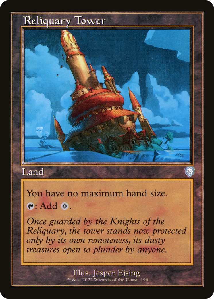 Reliquary Tower (BRC-196) [The Brothers' War Commander] MTG Single Wizards of the Coast