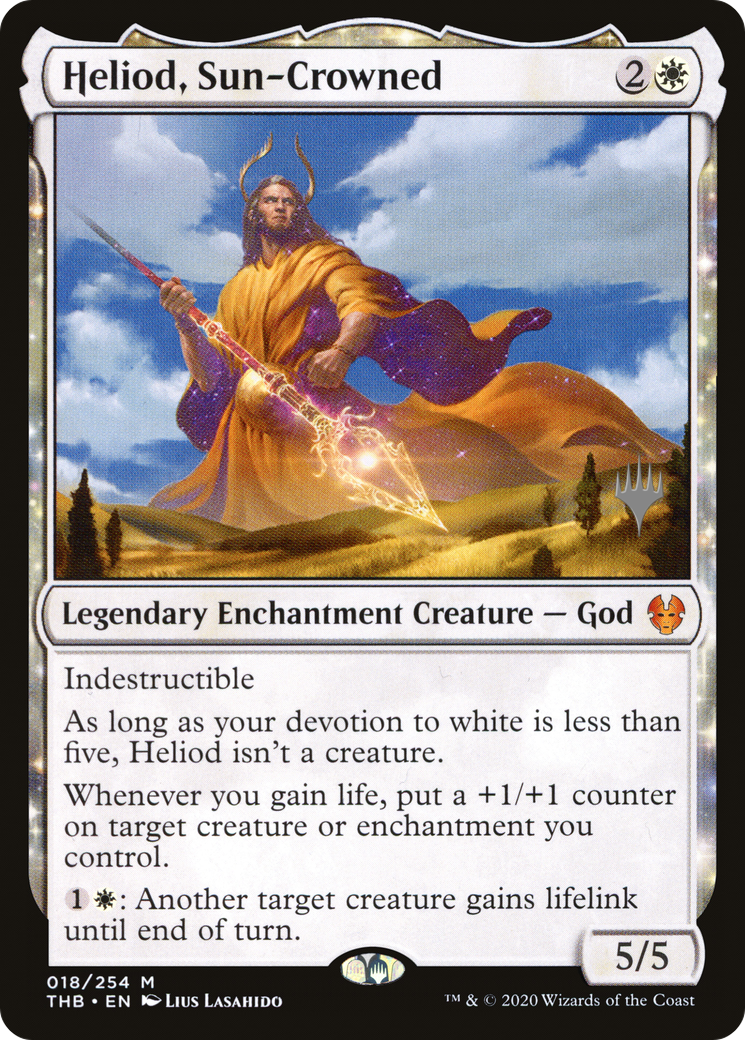 Heliod, Sun-Crowned (PPTHB-018) [Theros Beyond Death Promos] Foil MTG Single Wizards of the Coast