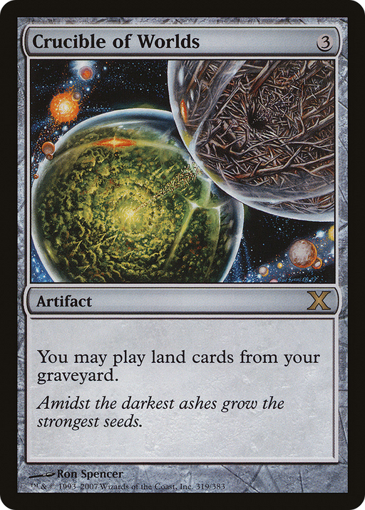 Crucible of Worlds (10E-319) [Tenth Edition] MTG Single Wizards of the Coast