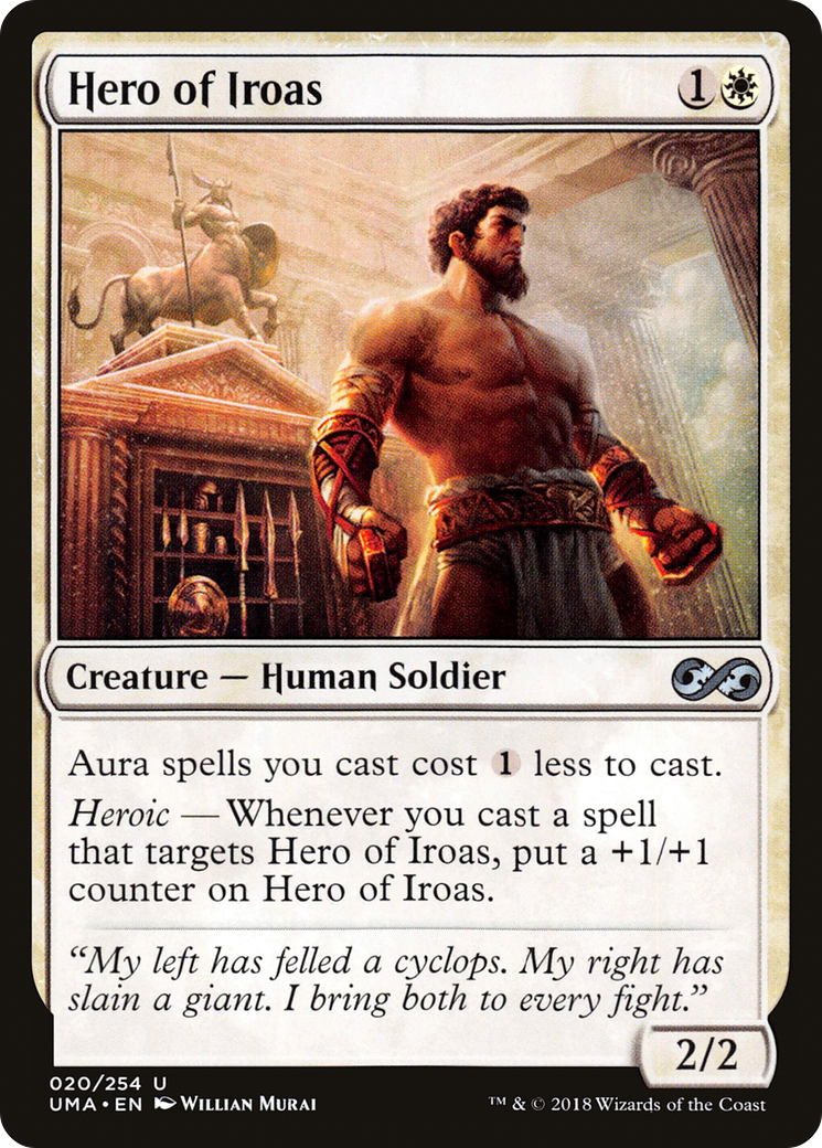 Hero of Iroas (UMA-020) [Ultimate Masters] Foil MTG Single Wizards of the Coast