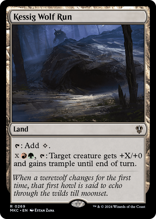 Kessig Wolf Run (MKC-269) [Murders at Karlov Manor Commander] MTG Single Wizards of the Coast