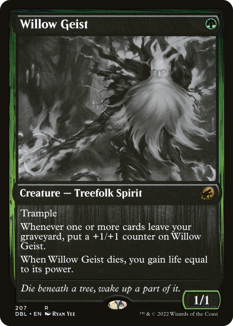Willow Geist (DBL-207) [Innistrad: Double Feature] Foil MTG Single Wizards of the Coast