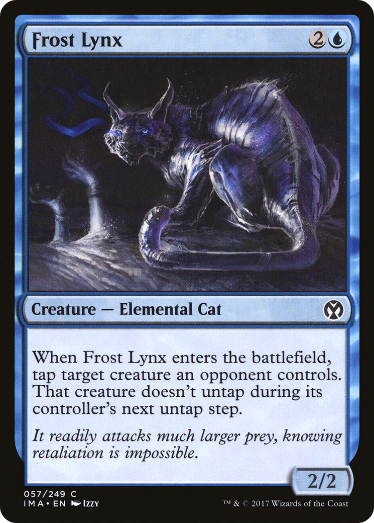 Frost Lynx (IMA-057) [Iconic Masters] MTG Single Wizards of the Coast