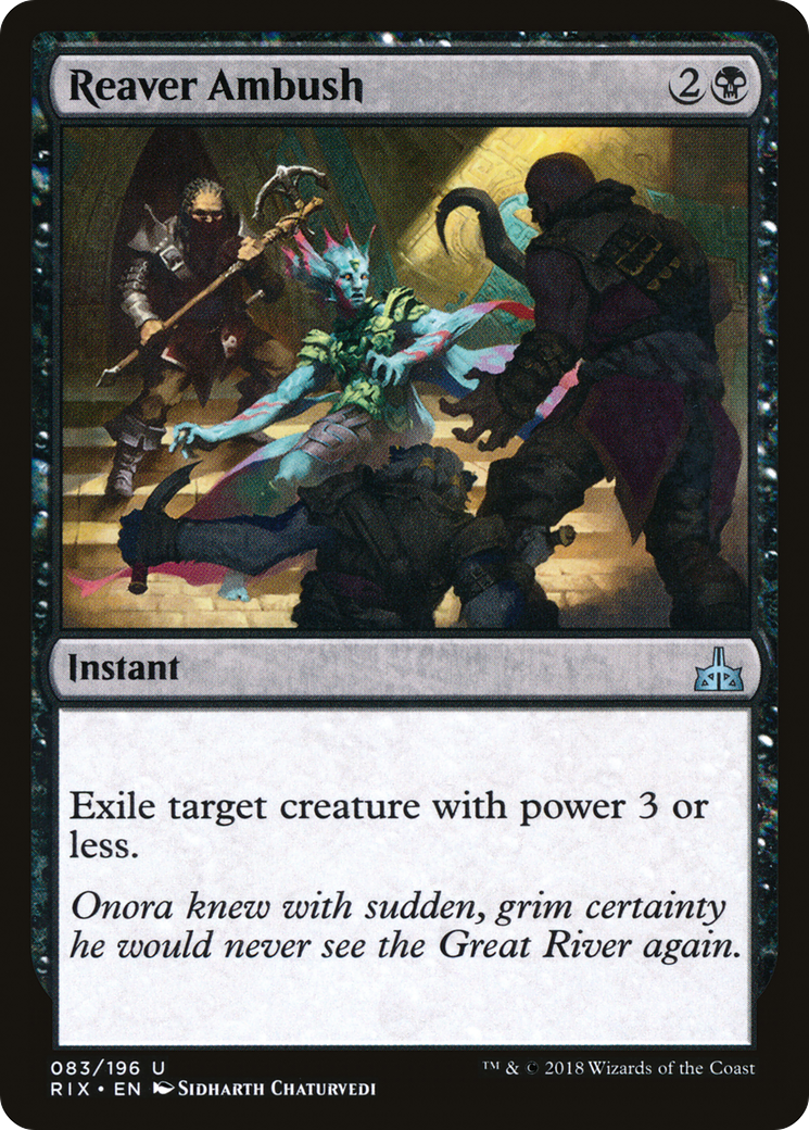 Reaver Ambush (RIX-083) [Rivals of Ixalan] Foil MTG Single Wizards of the Coast
