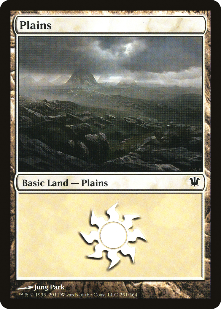 Plains (251) (ISD-251) [Innistrad] Foil MTG Single Wizards of the Coast