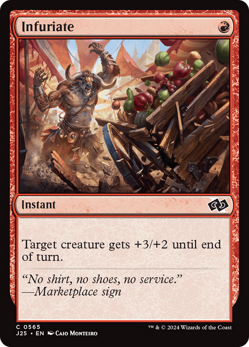 Infuriate (J25-565) [Foundations Jumpstart] MTG Single Wizards of the Coast