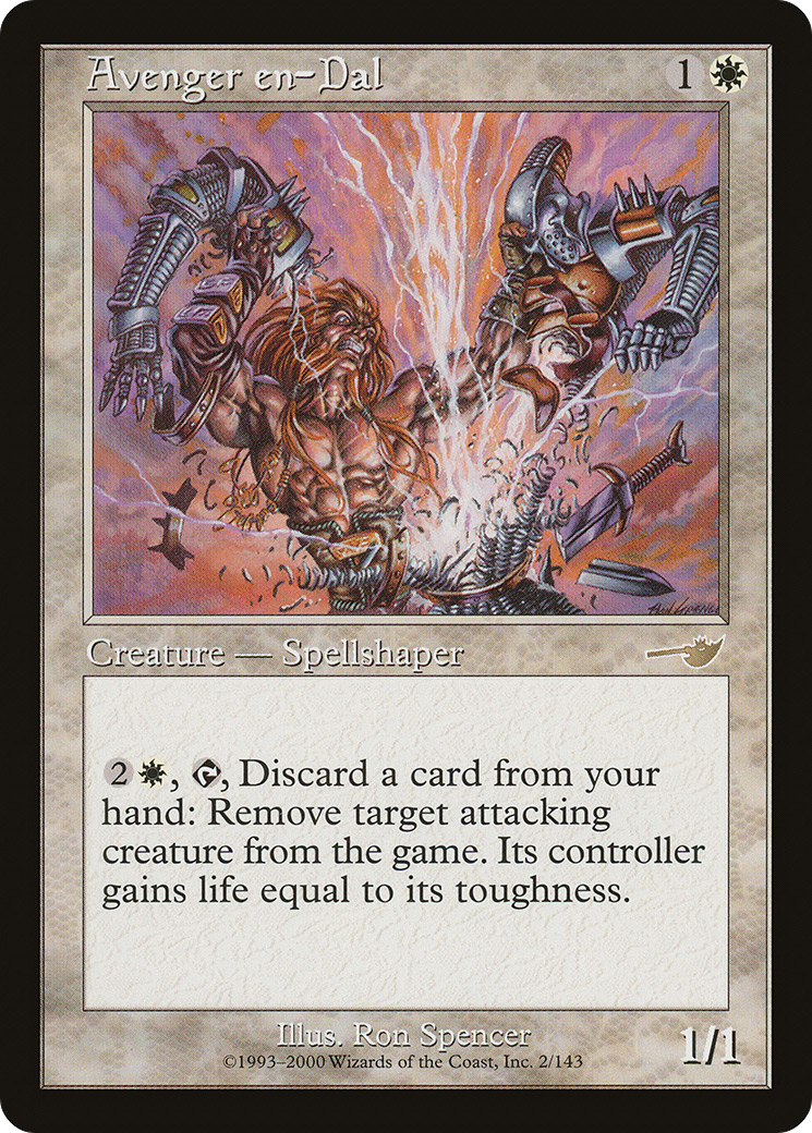 Avenger en-Dal (NMS-002) [Nemesis] MTG Single Wizards of the Coast
