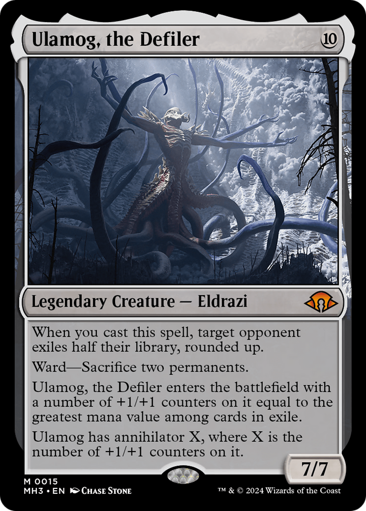 Ulamog, the Defiler (MH3-015) [Modern Horizons 3] MTG Single Modern Horizons 3